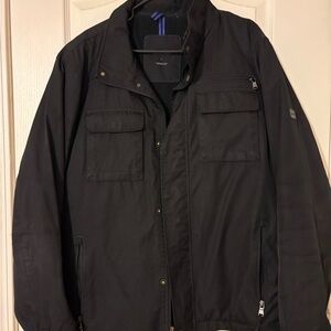 Calvin Klein Black Windbreaker Jacket